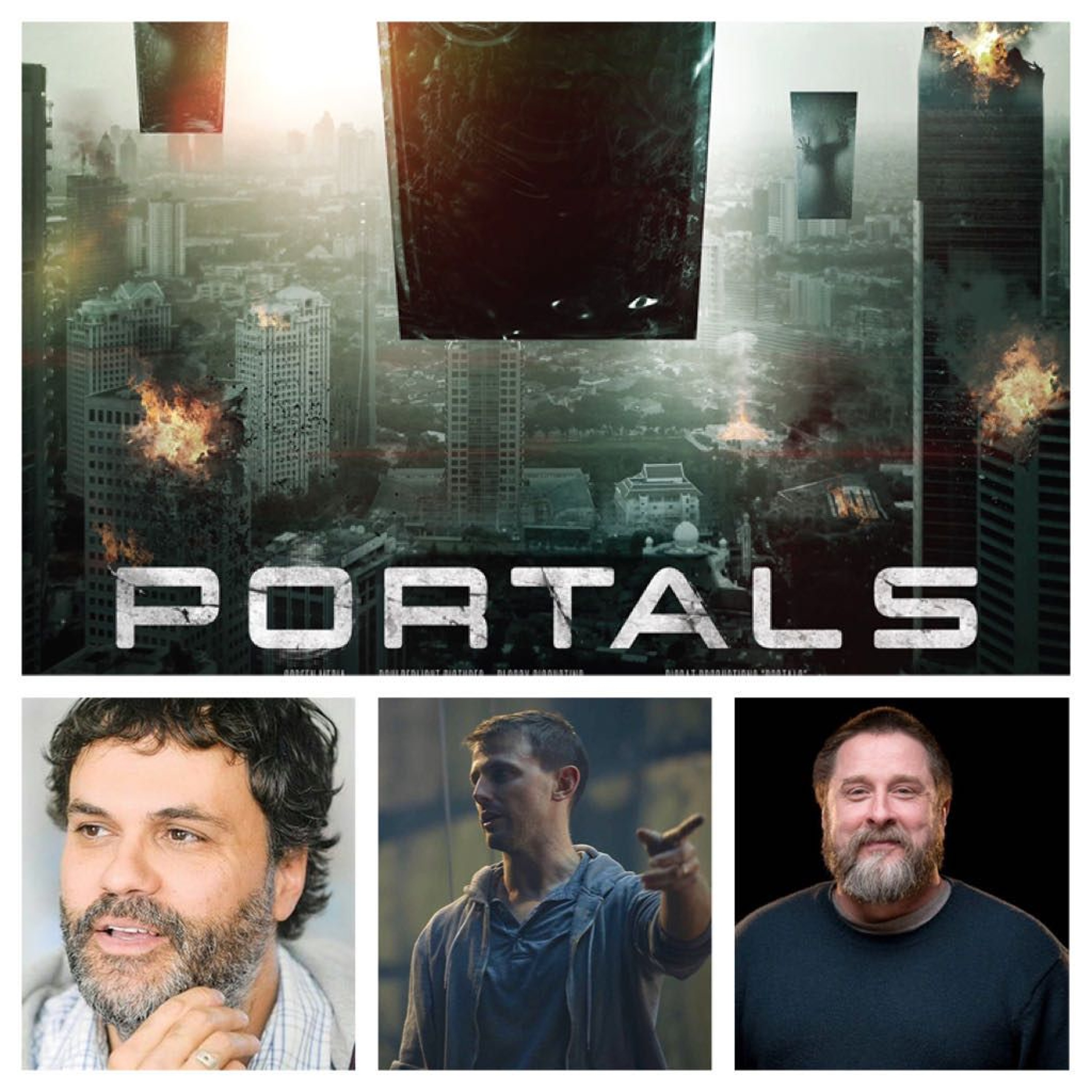 We talk the sci-fi/horror anthology 'Portals' with Filmmakers Sanchez, Hale, & O'Donnell episode artwork