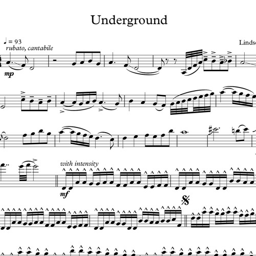 Stream Underground Karaoke Sample Lindsey Stirling Sheet Music | online for free on SoundCloud