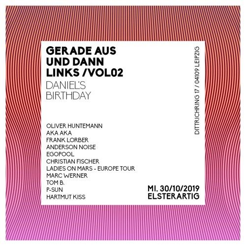 Christian Fischer Live Geradeaus Und Dann Links II 30.10.2019