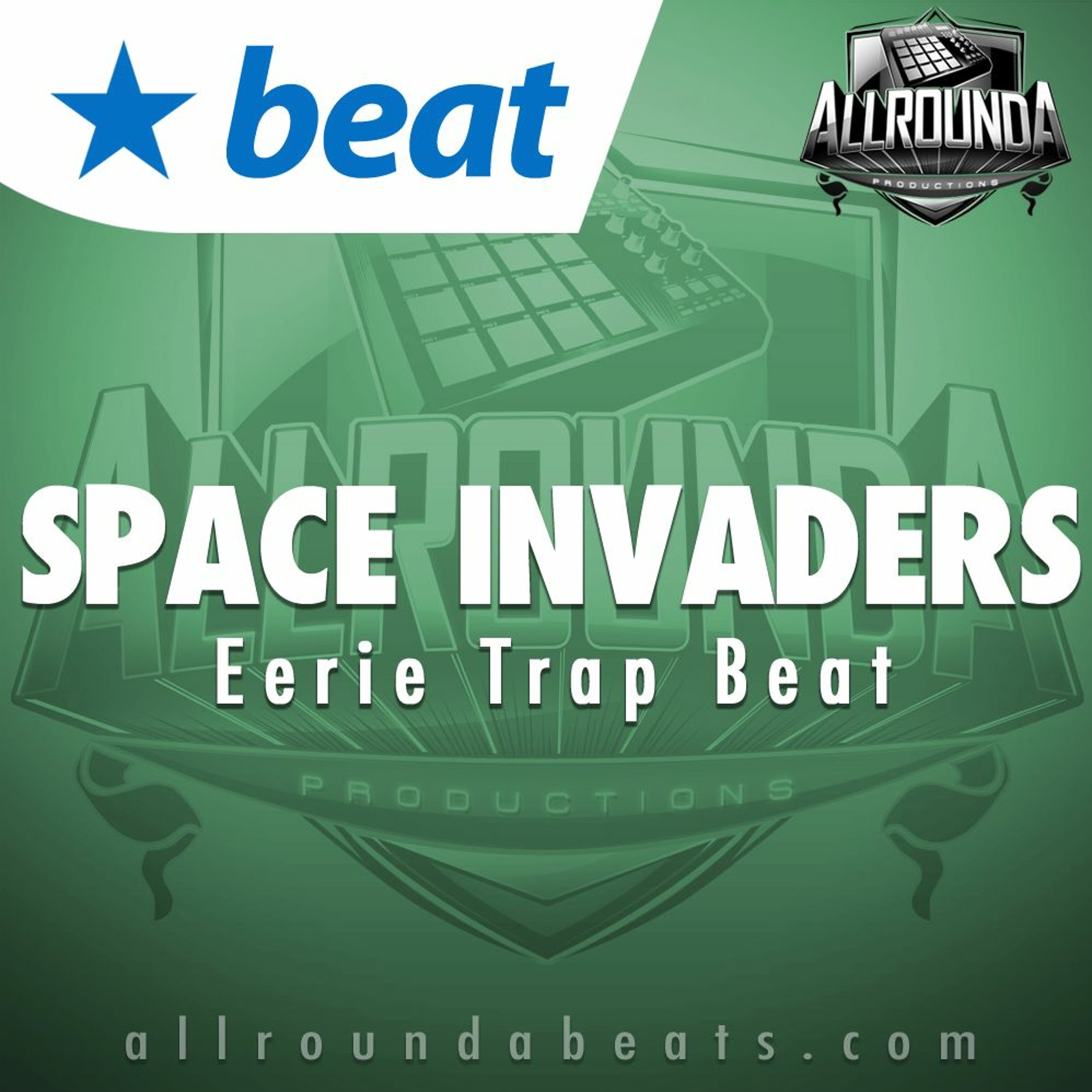 Instrumental - SPACE INVADERS - (Eerie Trap Beat by Allrounda) episode artwork