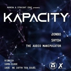 9/28/19 Kapacity [Opening light Techno Set]