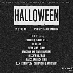 Champas @ Ultimate Destruction meets Sick´N´Raw // 31.10.2019 // Schwarzer Adler Tannheim