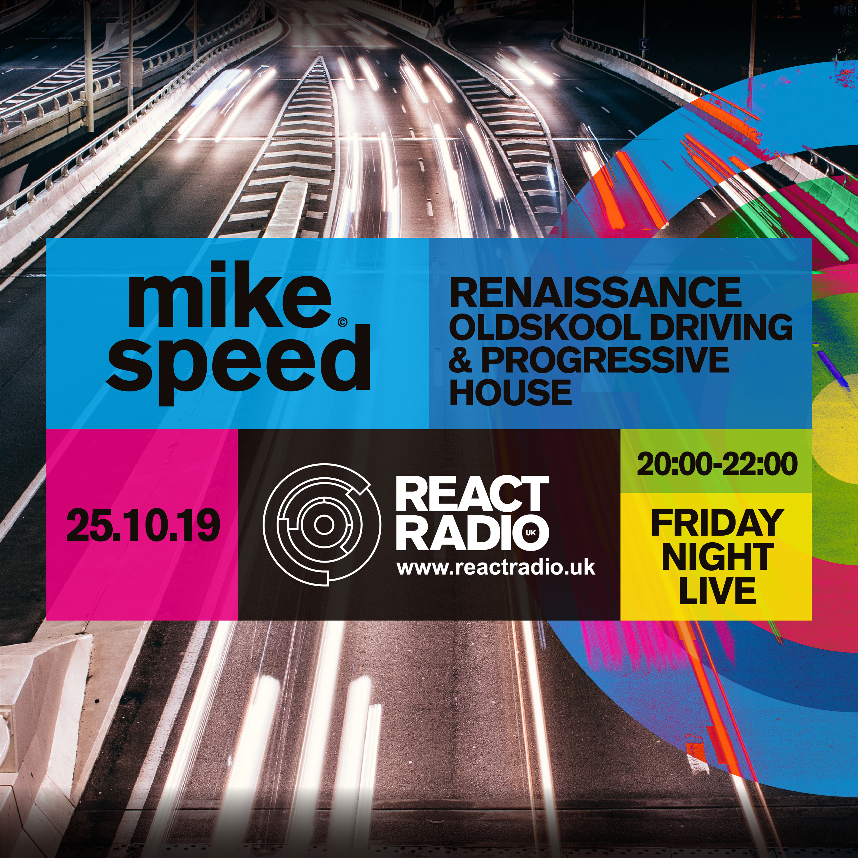 Mike Speed | React Radio UK Show | www.reactradio.uk | Underground & Oldskool Beats