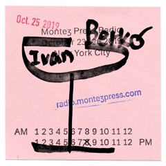 Ivan Berko "Juice Cleanse Mix" for Montez Press Radio October 23, 2019