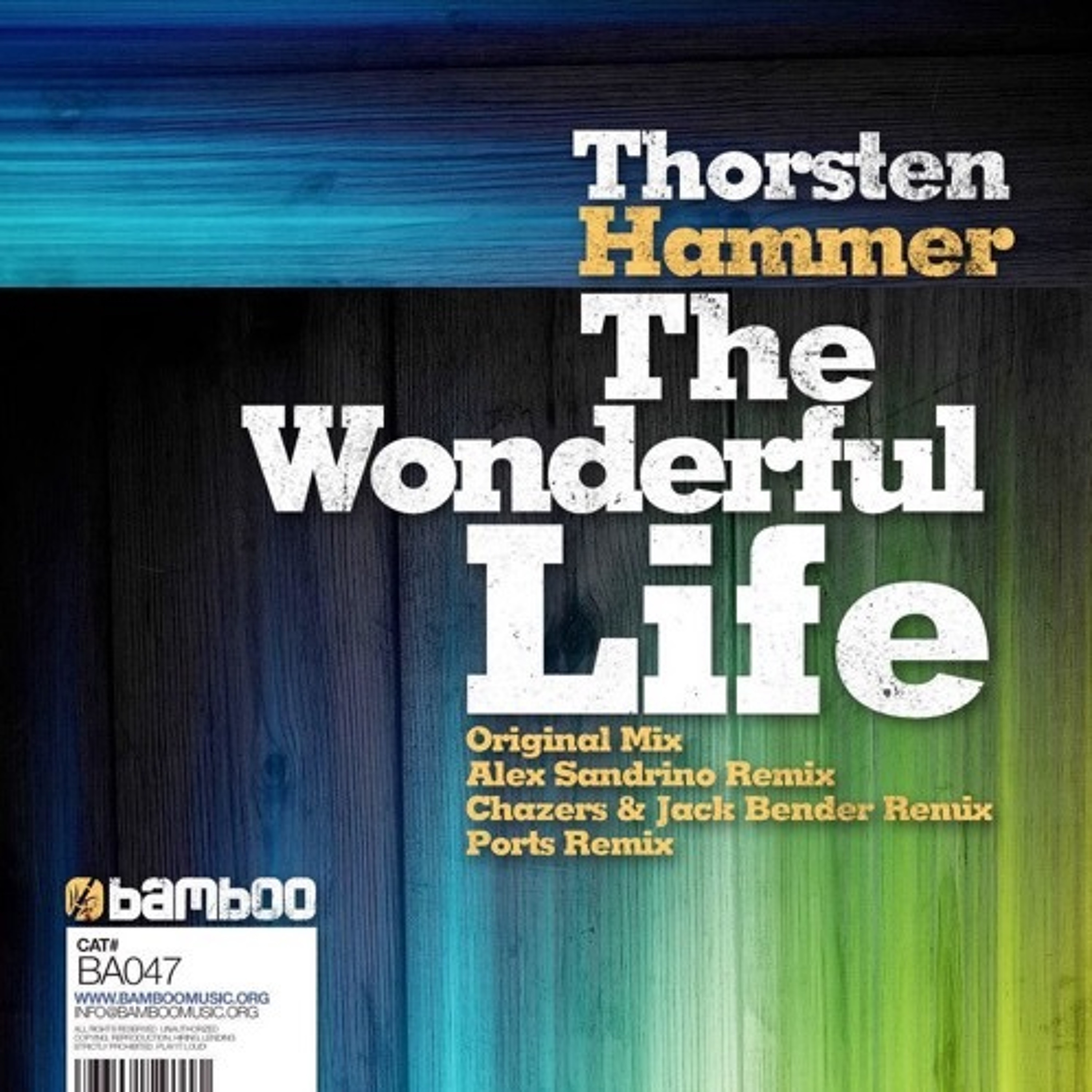 FREE DOWNLOAD ! Thorsten Hammer - The Wonderful Life (Chazers & Jack Bender Remix) episode artwork