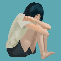 鈍ったブルー / pale blue