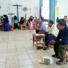 Alabado y ensalzado sea el Divino Sacramento. Semana Santa. Ostula, Michoacán.