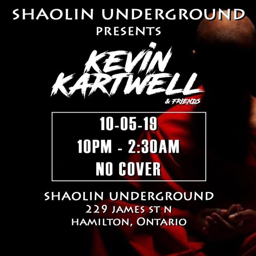 Carter Martin - Closing Set @ Shaolin Underground, Hamilton ON. (October 5th 2019)