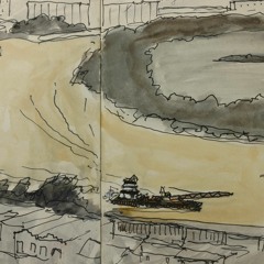 Barges On The Mississippi