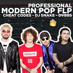 😍 FREE Professional POP Style FLP Like CHEAT CODES, DJ SNAKE, DVBBS | YourMusicDesign