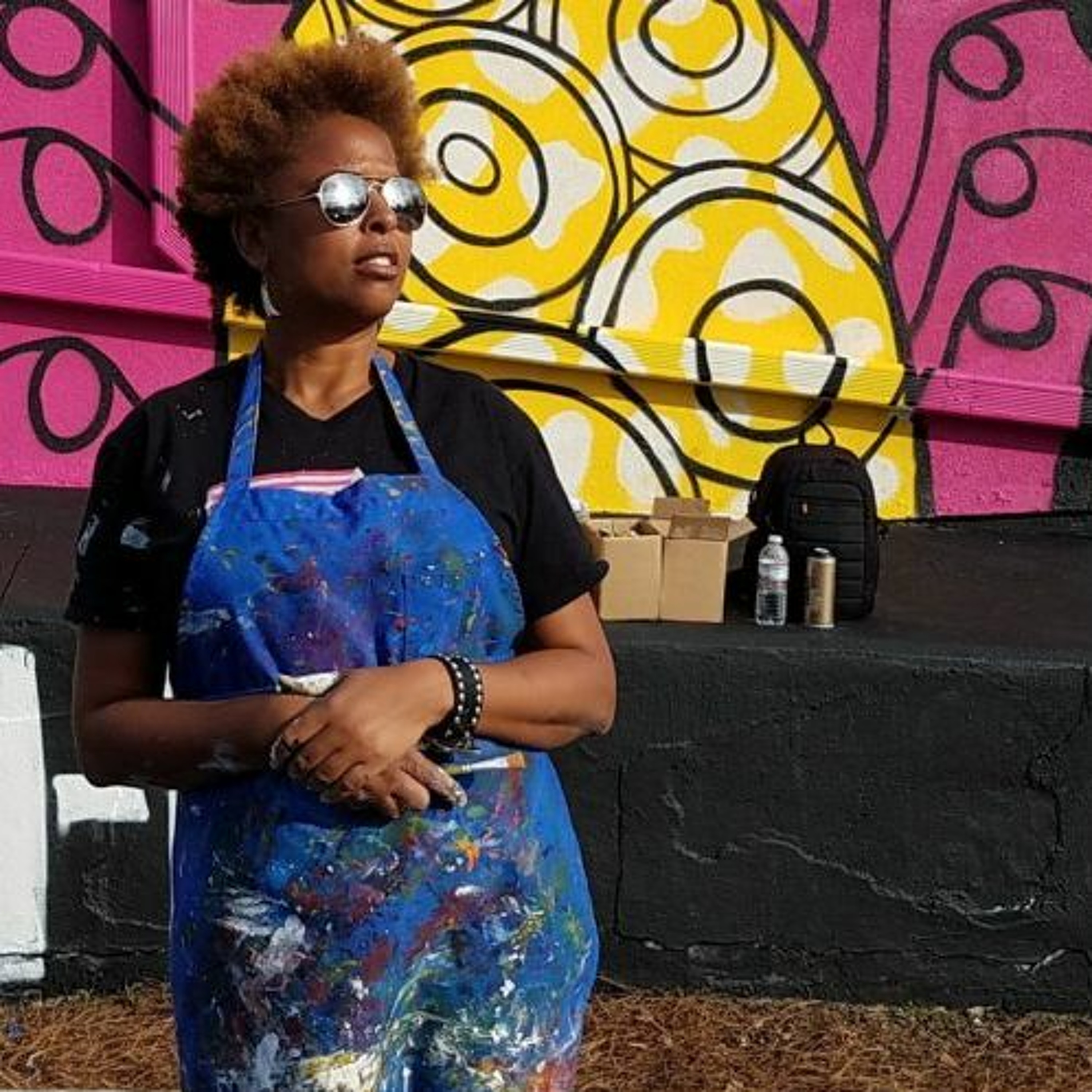 Chad Chat: Robyn Elliot of Bicycle Tours of Atlanta and artist Charmaine Minnefeld episode artwork