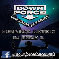 DJ Fitzy K, MC Letrix B2b MC Konnect (live at downforce end of year party)