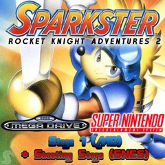 SPARKSTER ~ Stage 1 (Mega Drive) + Shooting Stage (SNES)