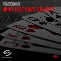 Zondervan - What Else Have You Got (Original Mix) Radiation Recordings