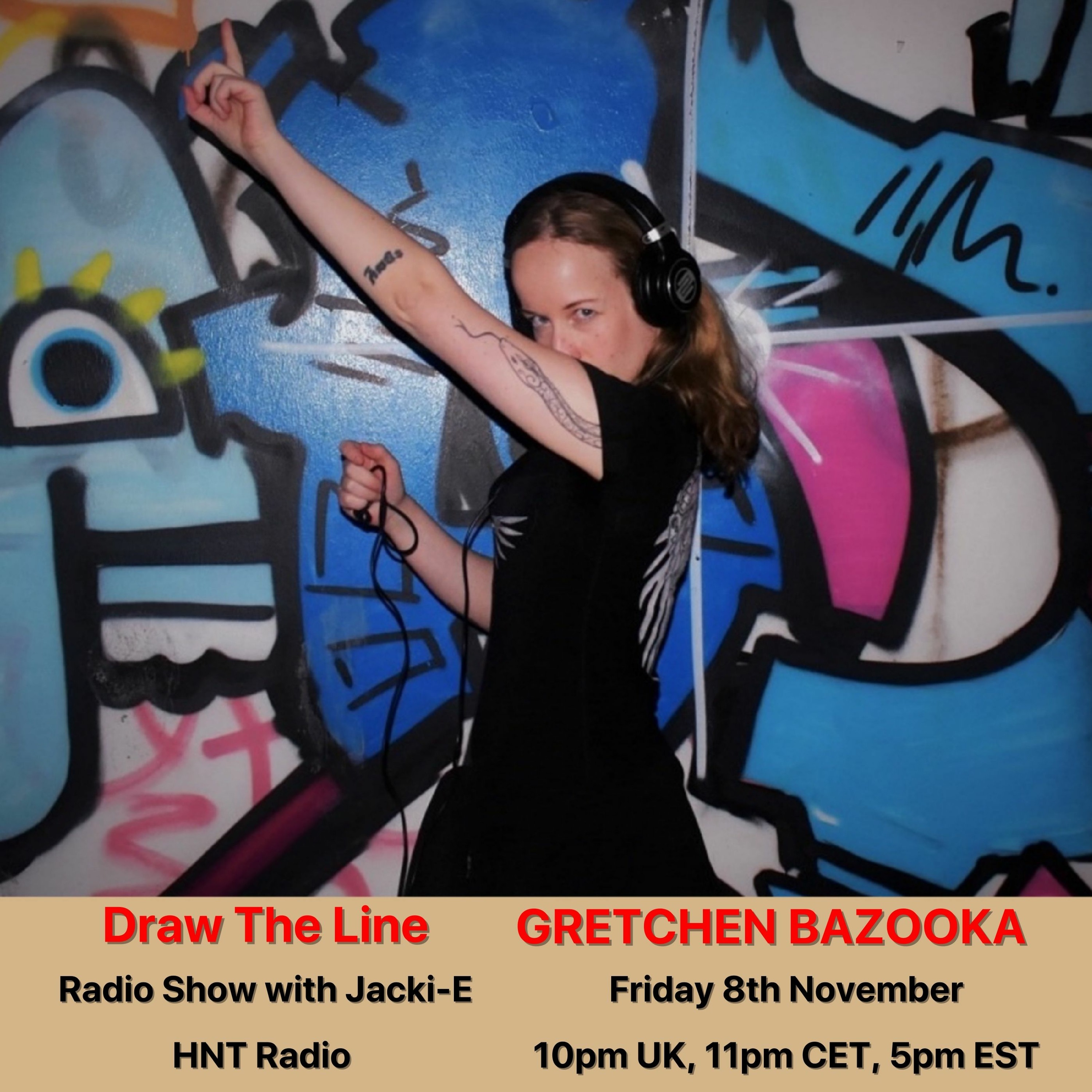 Jacki-E and Draw The Line Radio Show