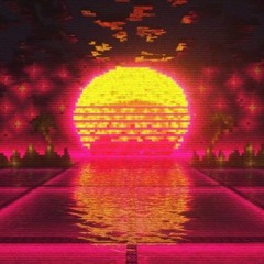 Minecraft synthwave