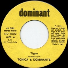 Tonica & Dominante - Gennarino O' Sioux  / Tigre (Original Vinyl 1979)
