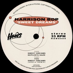 PREMIERE: Harrison BDP - Sweet Dreams [Haŵs]