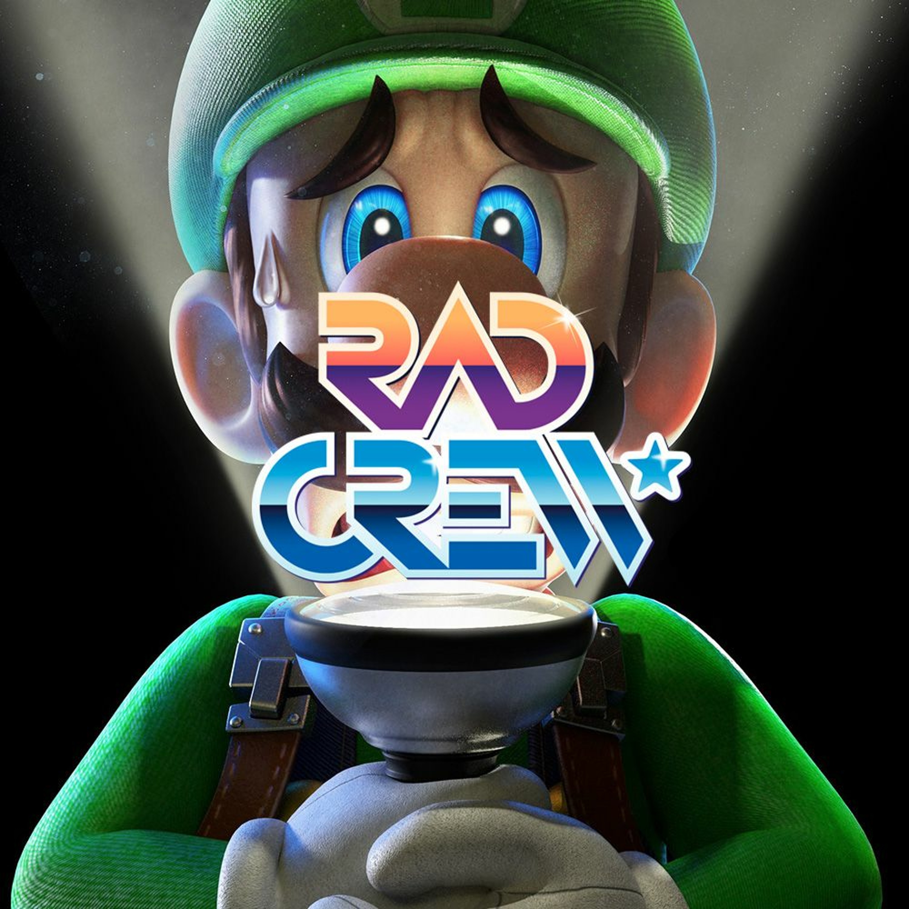 Rad Crew S18E19: Luigi's Mansion, Ring Fit Adventure, parodi-spill og WWE2K20 episode artwork