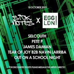 DJ Set Egg London w/ Bob Sinclair