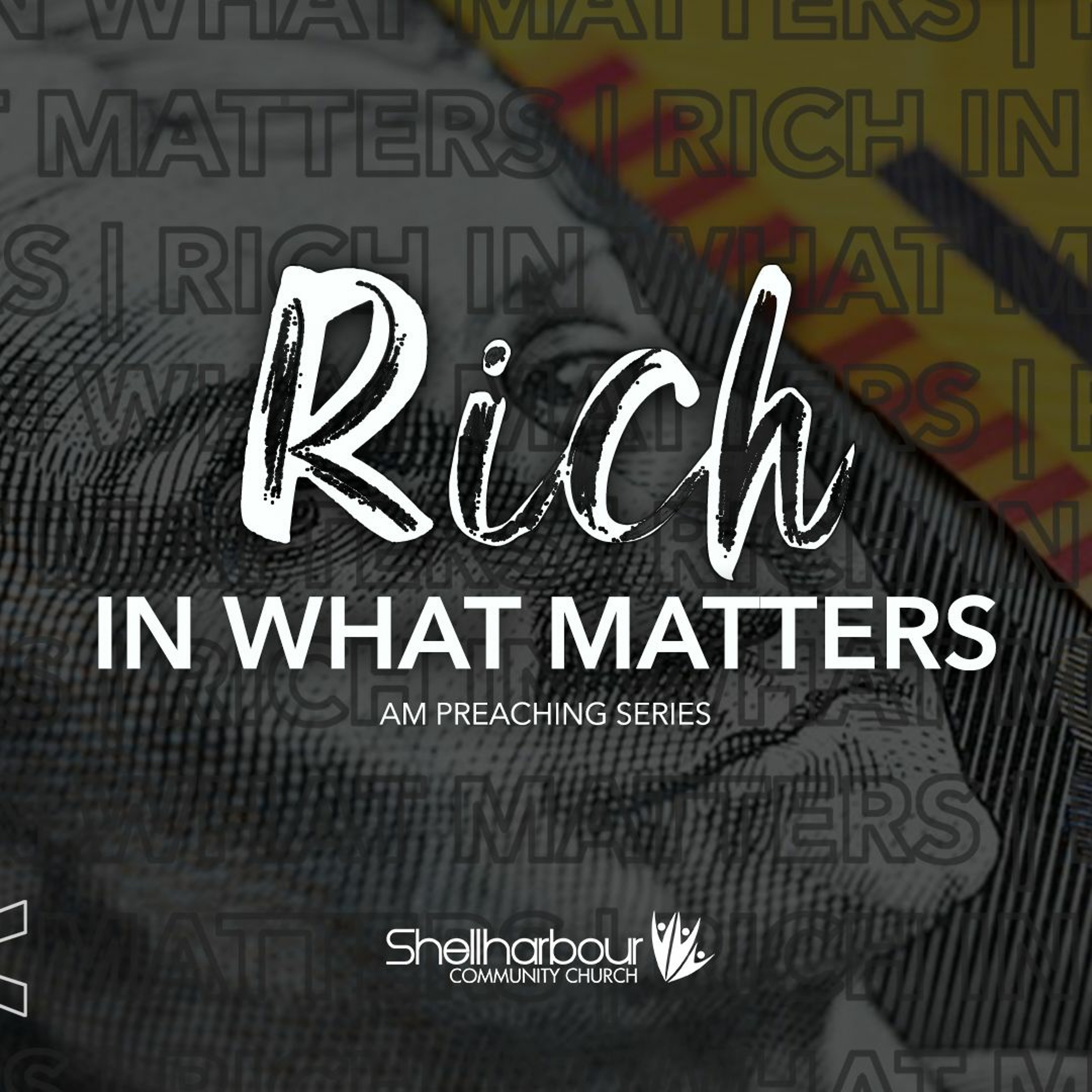 Rich In What Matters: Part 2 - Ps. Shane Cook - 3 NOV AM Service