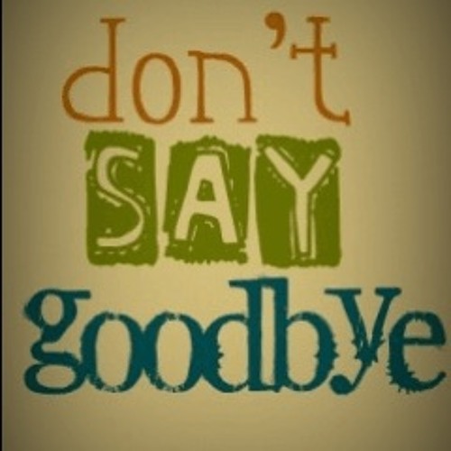 DON’T SAY GOODBYE (by David Dunham and Annie Smart)