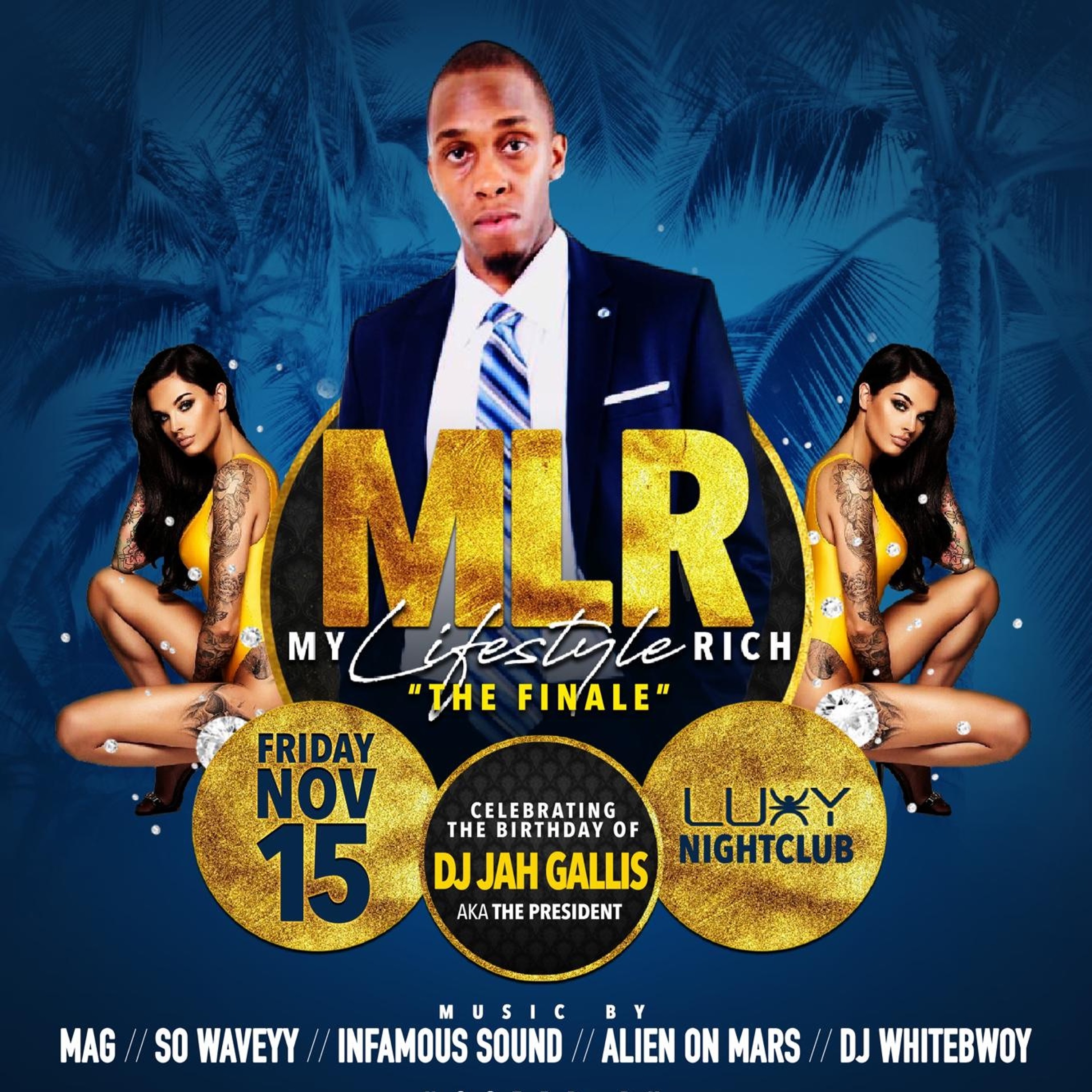 MON A GALLIS - M.L.R (MY LIFESTYLE RICH) PROMO CD 2019