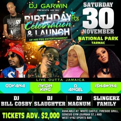 DJ GARWIN BIRTHDAY CELEBRATION PROMO CD NOV 30th 2019