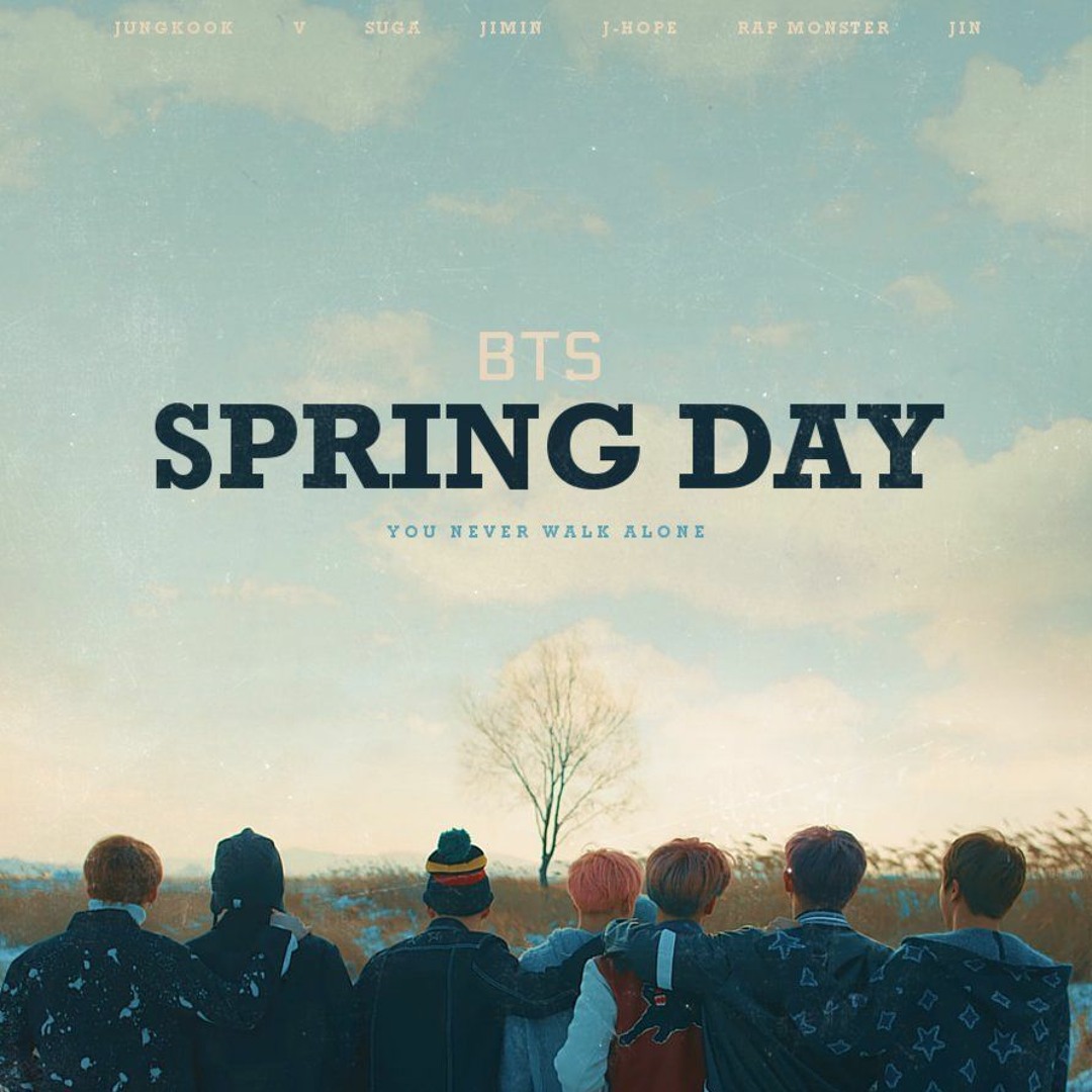 BTS サノク SPRING DAY 春の日　テヒョン BTS Spring day 春の日 MV FULL 日本語歌詞 - YouTube