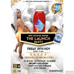 (Drip Punch) The Launch Party Promo Mix By JB