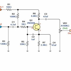 Brian May Treble Booster Clone Breadboard