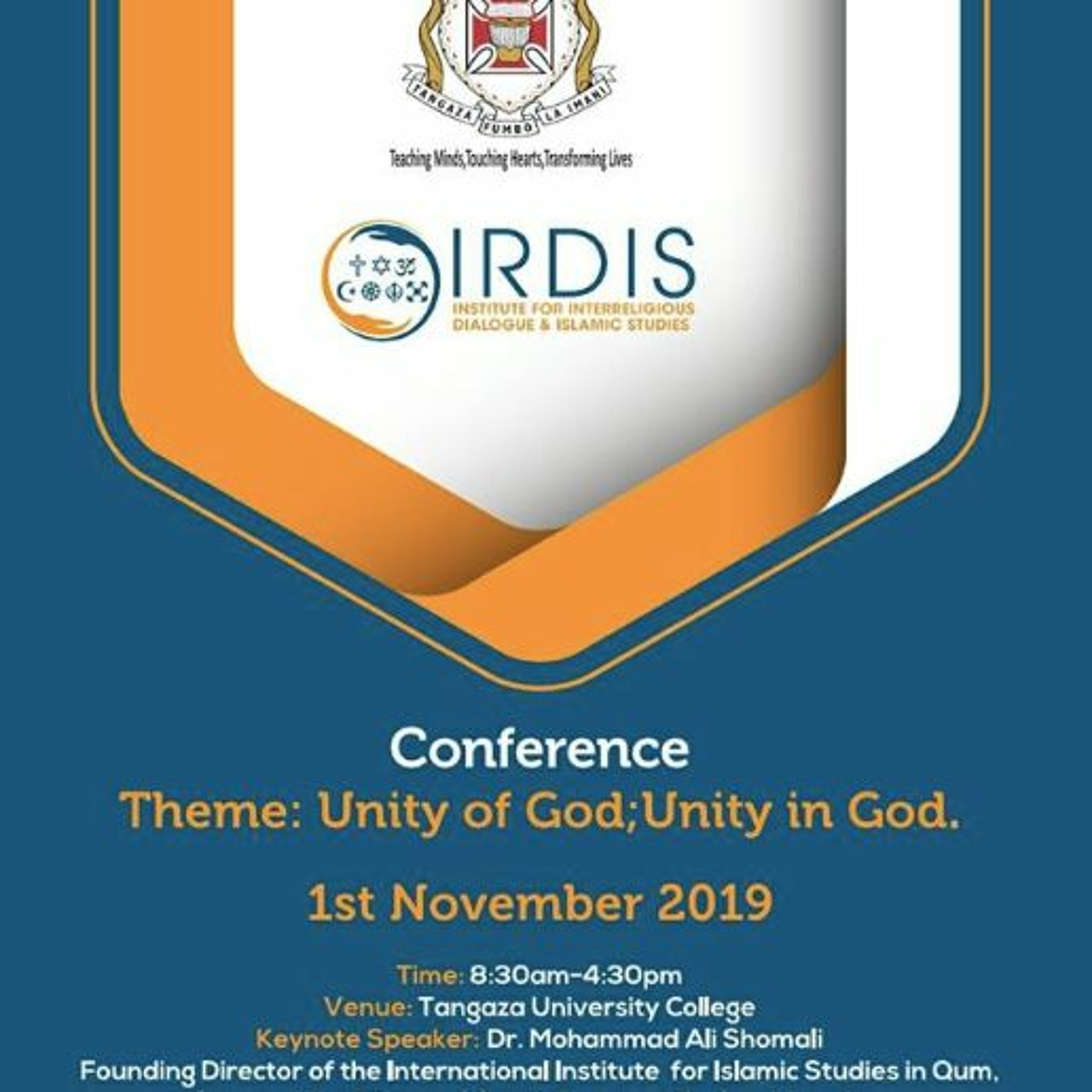 Lectures by Dr Shomali