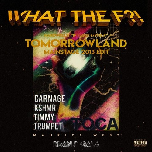 Maurice West VS One Republic VS Hardwell VS TOCA - What If I Lose (Bran & Gala Mashup)