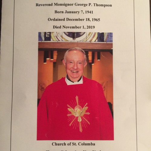Stream Msgr George Thompson Memorial Mass By New York Catholic Radio