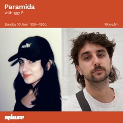 Paramida with Iggy P - 10 November 2019