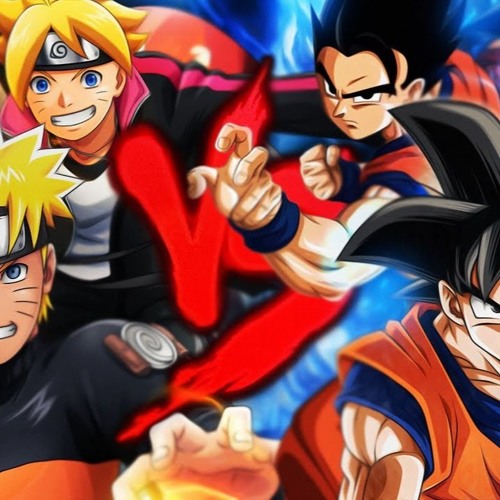 Stream Goku, Gohan e Bardock VS. Naruto, Boruto e Minato | Duelo de ...