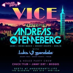 Andreas Henneberg - LIVE - for House Party VICE @ the Bluebird, Reno, NV