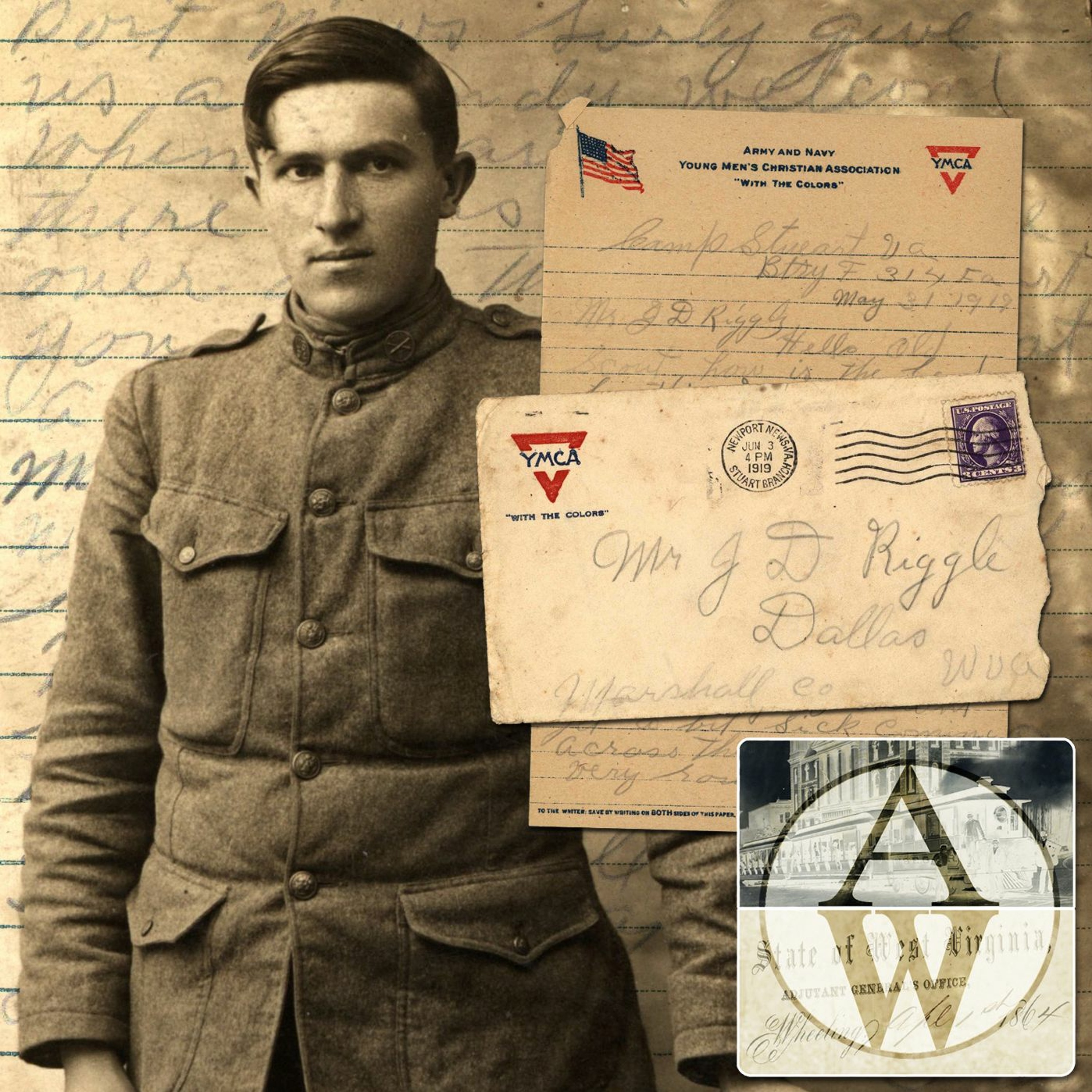 From Camp Lee to the Great War: The Letters of Lester Scott & Charles Riggle