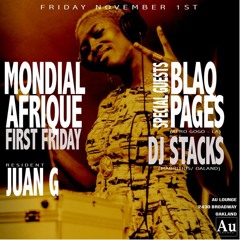 Mondial Afrique @ AU Lounge, Oakland