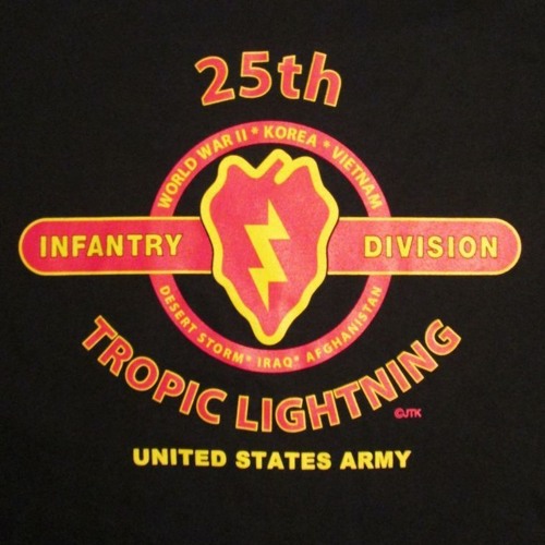 Aazon.co - 25th Infantry Division Sticker (SSI 25 Ary Decal
