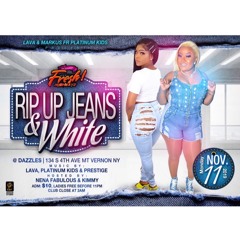 RIP-UP JEANS & WHITE AFFAIR (FRESH MONDAYS) RAW