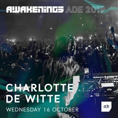 Awakenings ADE 2019 | Charlotte de Witte