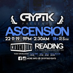 Cryptik Ascension DJ Comp MIx - 3D