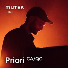 Priori - Live @ MUTEK Montreal 2019