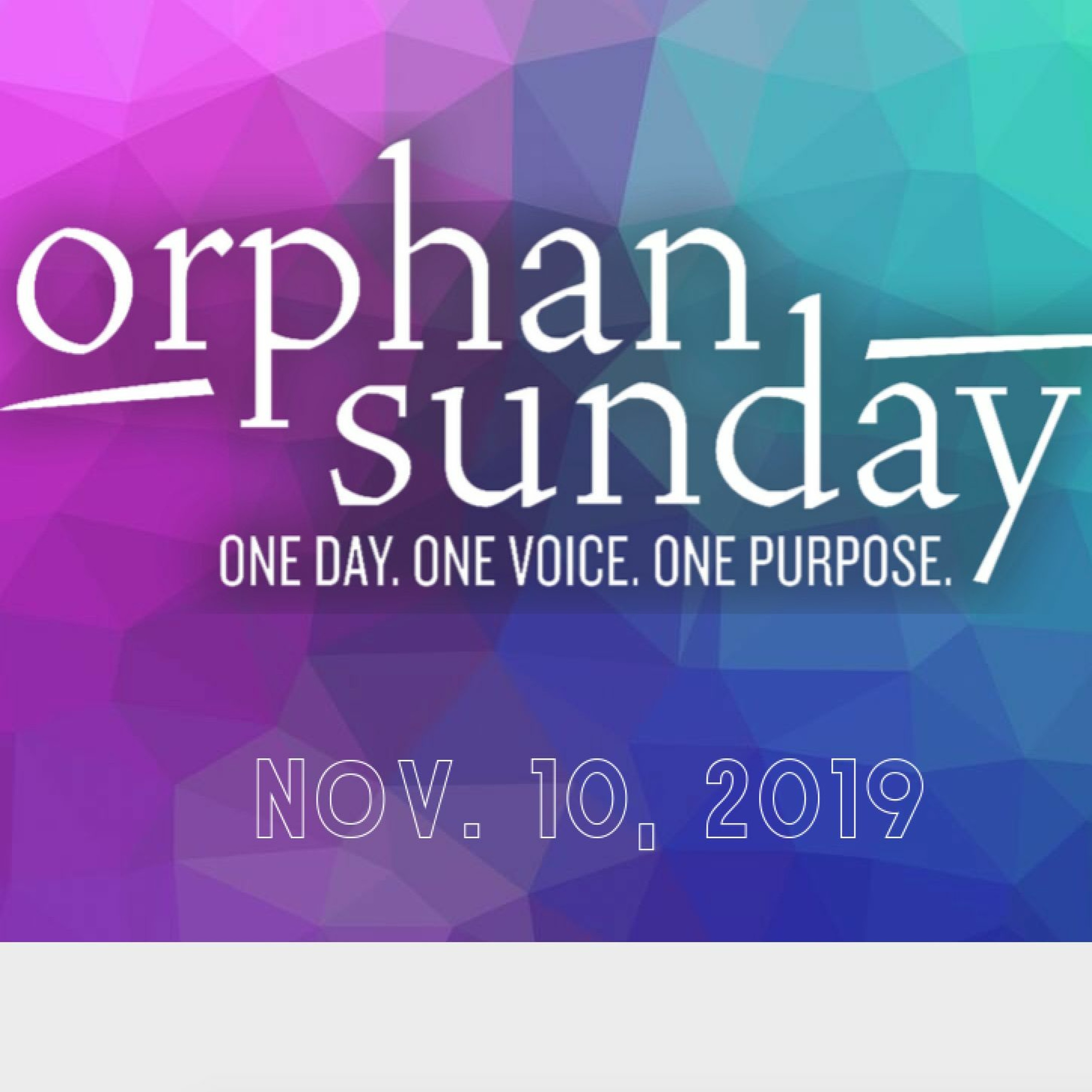 Love Moving Through - Orphan Sunday - November 10, 2019 episode artwork