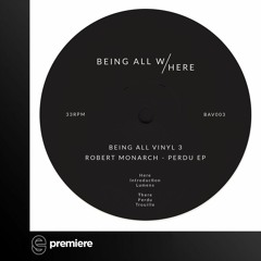 Premiere: Robert Monarch - Lumens - Being All Here Records