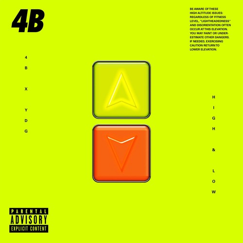 4B x YDG - HIGH & LOW