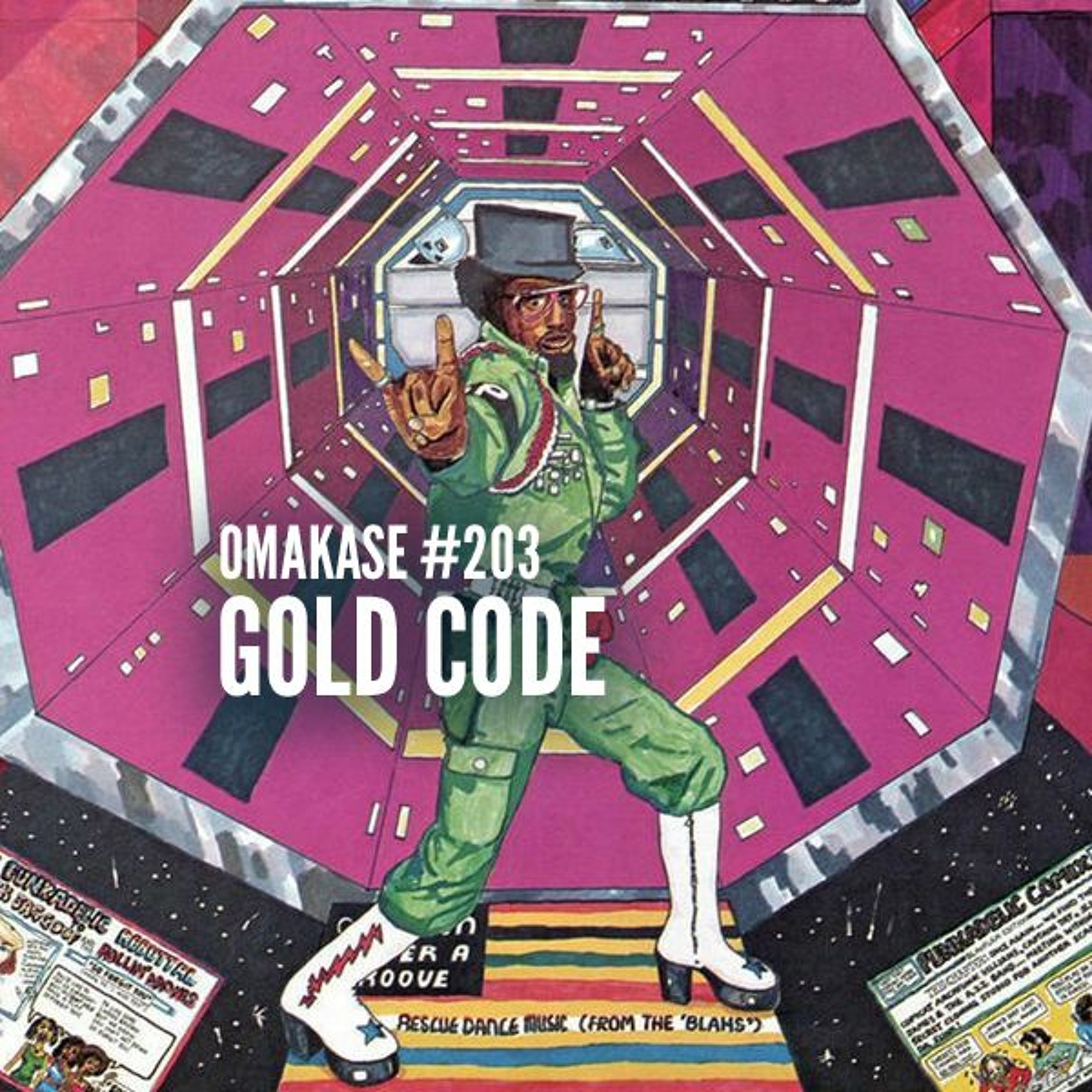 OMAKASE #203, GOLD CODE episode artwork