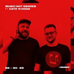 Music Not Genres by Catz 'n Dogz - Radio NewOnce - 26.10.2019