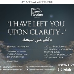 The Conflict Between Ahlus Sunnah And Ahlul-bid'ah For The Salvation Of The Ummah - Abu Khadeejah